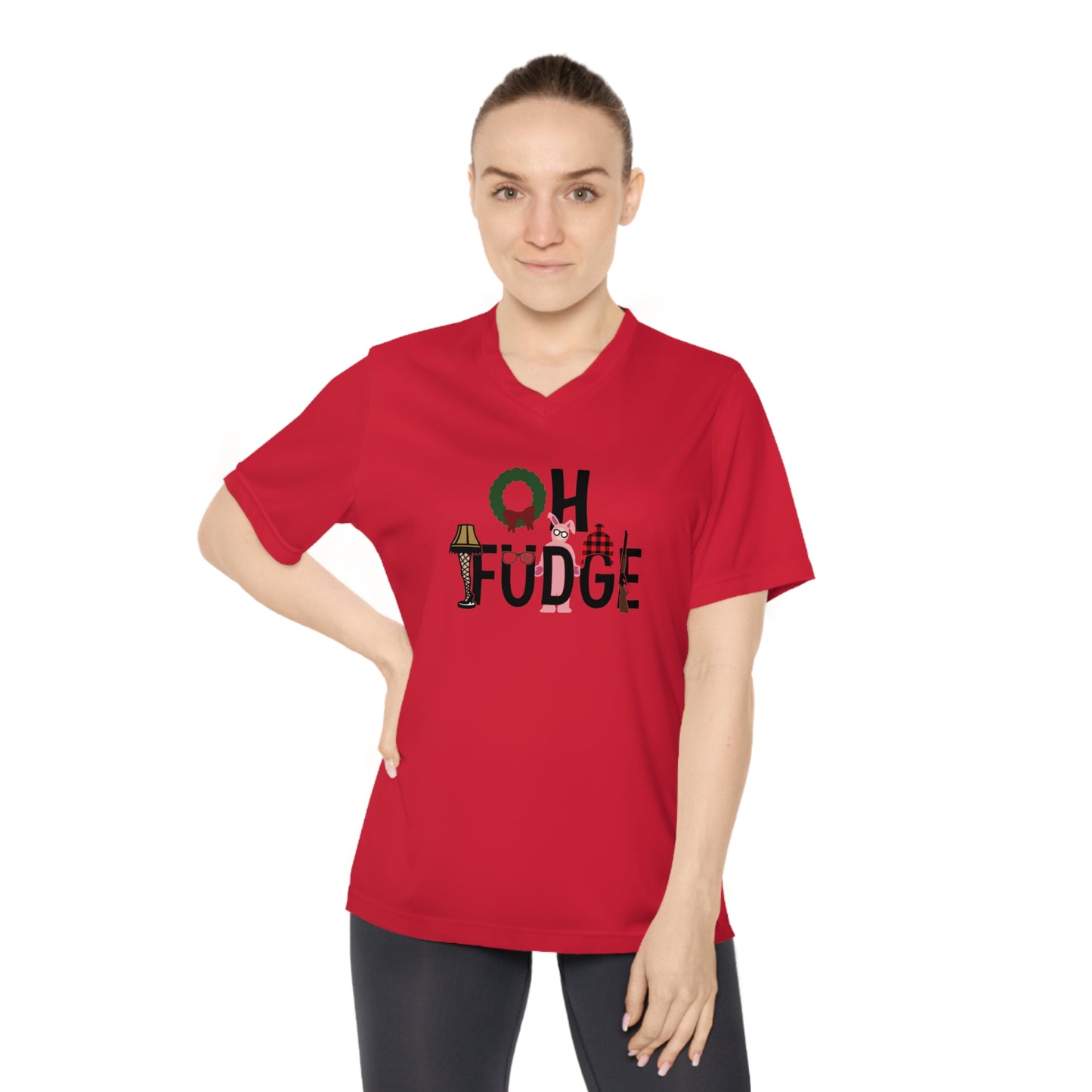 A Christmas Story "Oh Fudge" Ladies Competitor Tee