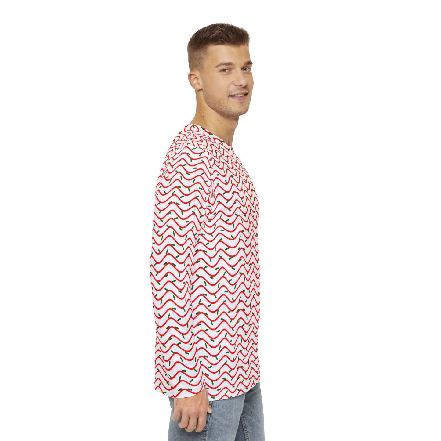 Little Debbie Christmas Tree Men's Long Sleeve