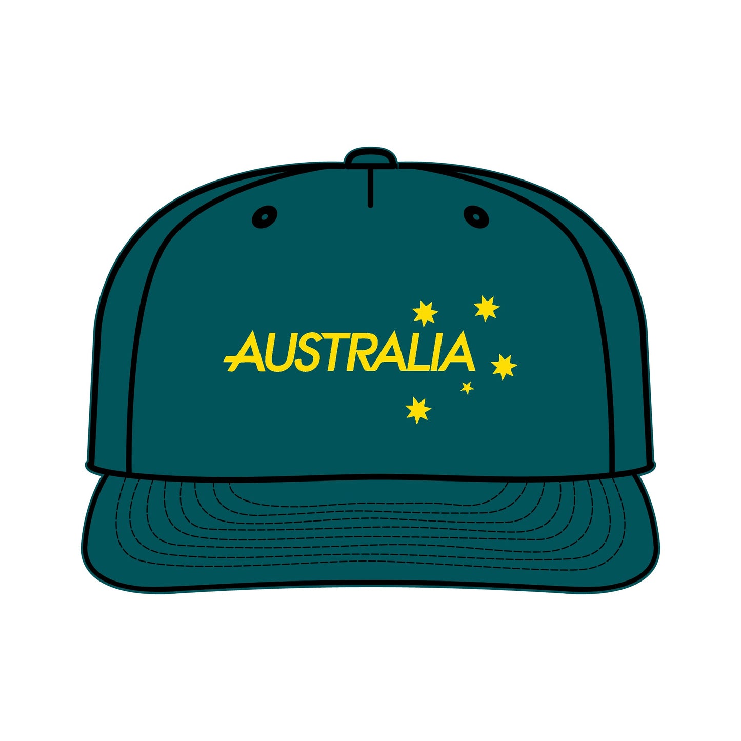 Australian Break Dancer Raygun Costume Running Hat