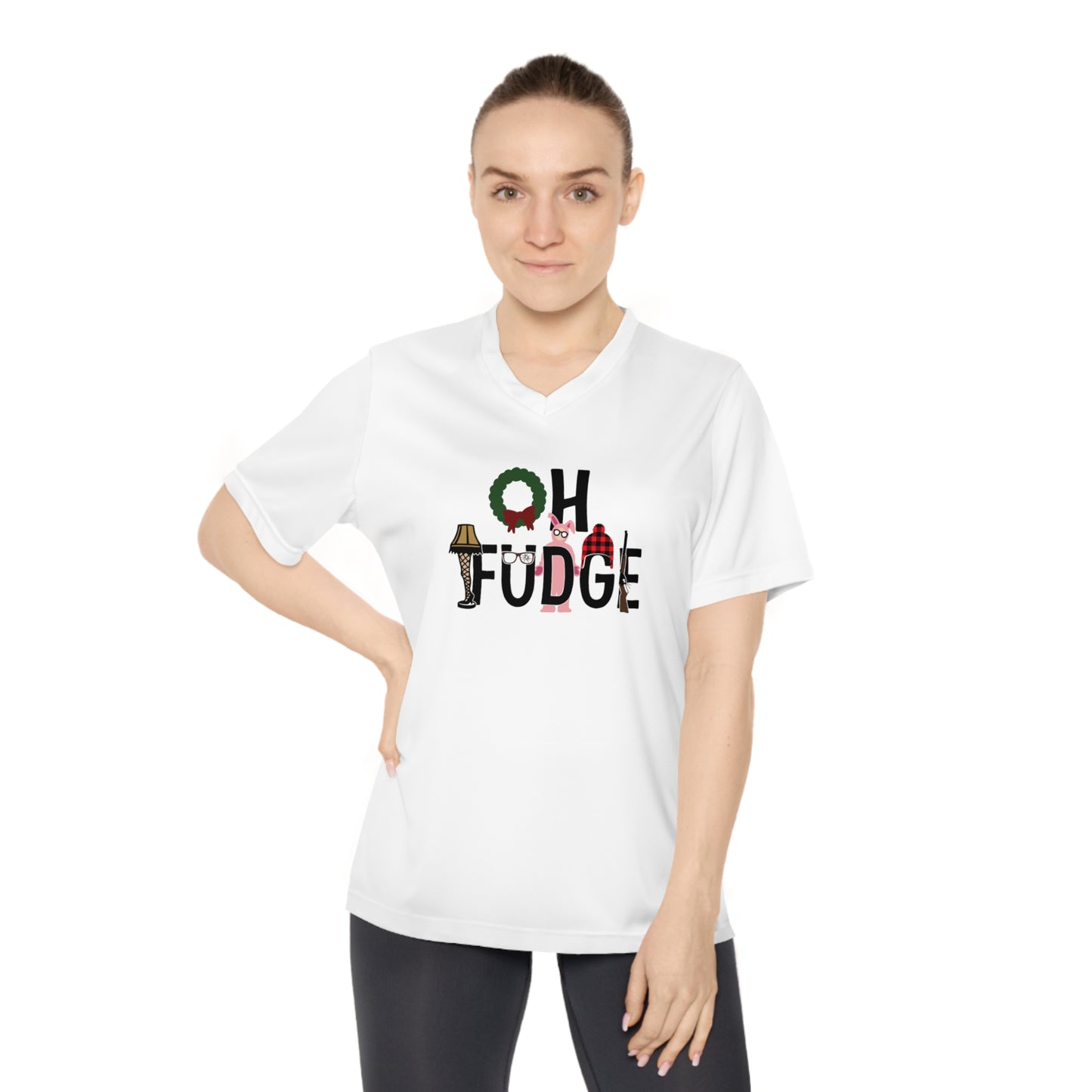 A Christmas Story "Oh Fudge" Ladies Competitor Tee