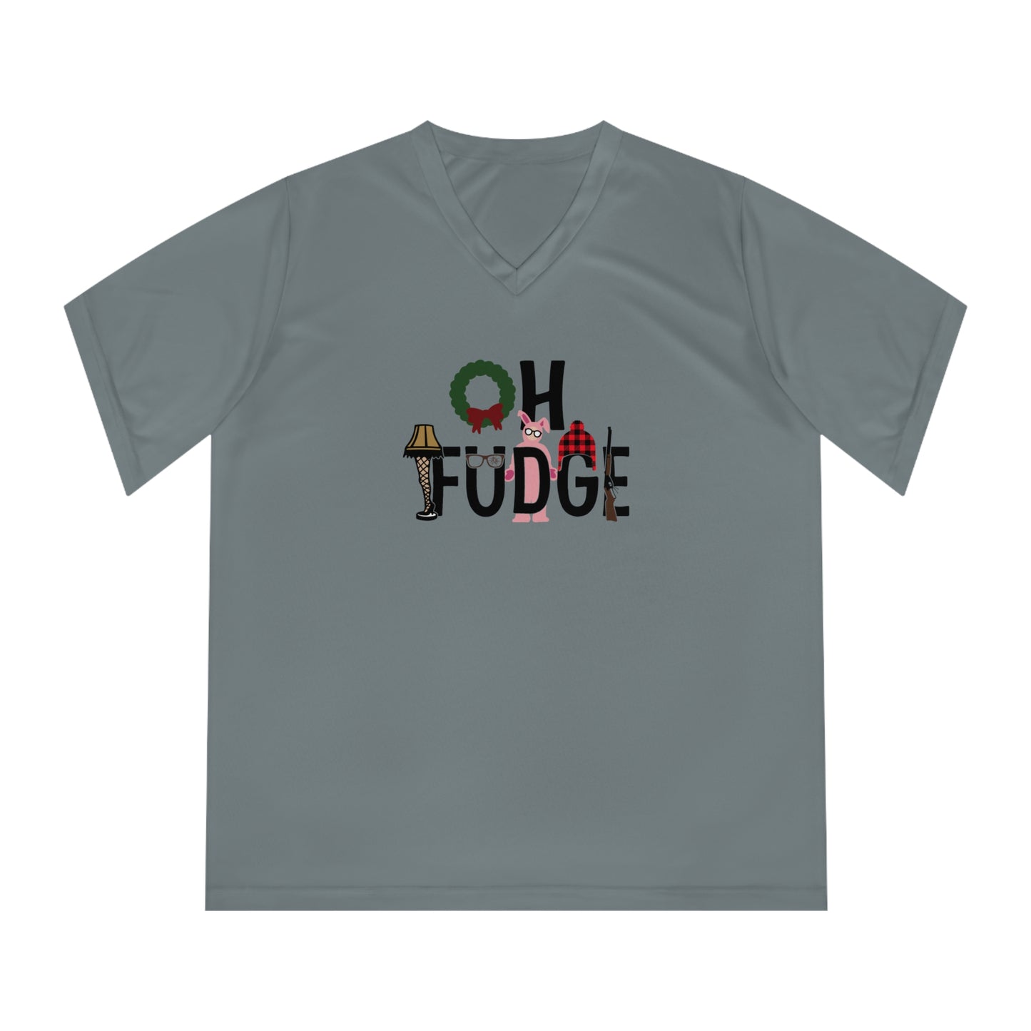 A Christmas Story "Oh Fudge" Ladies Competitor Tee