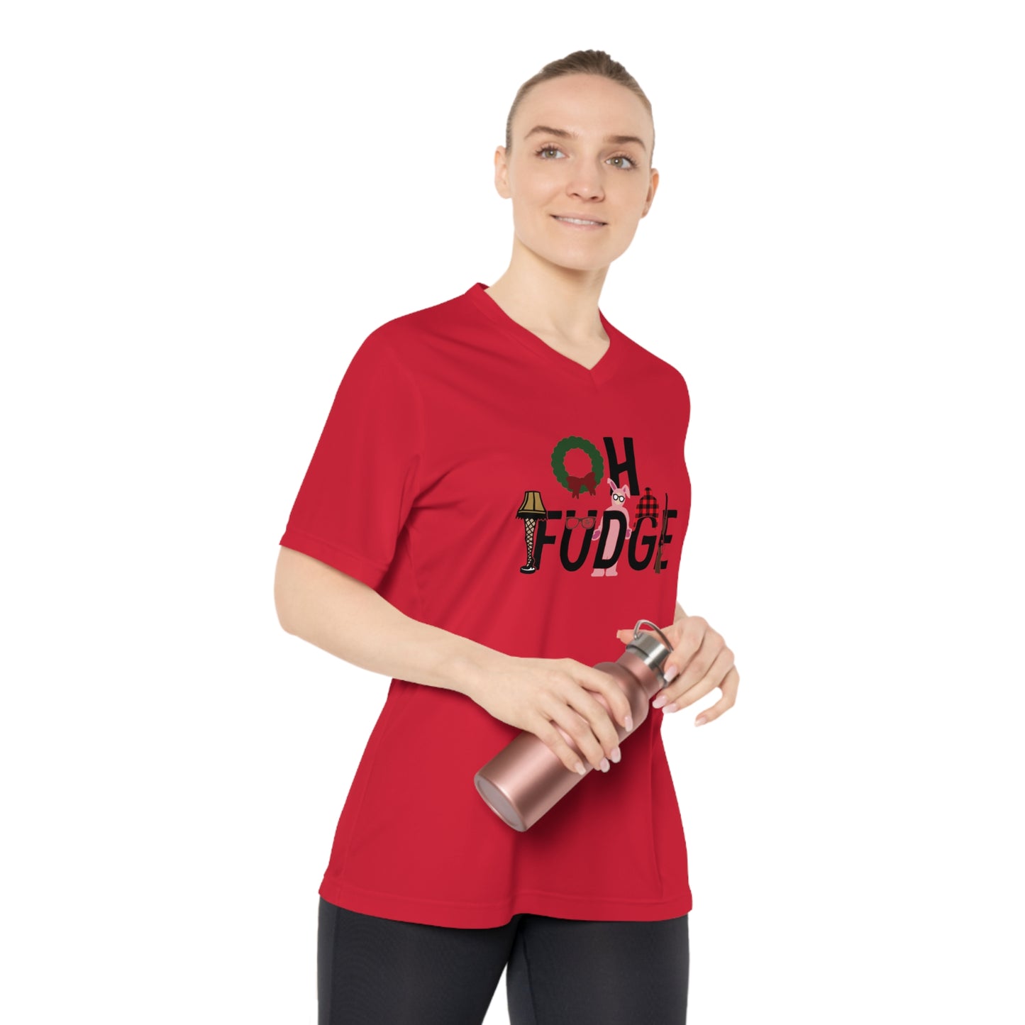 A Christmas Story "Oh Fudge" Ladies Competitor Tee