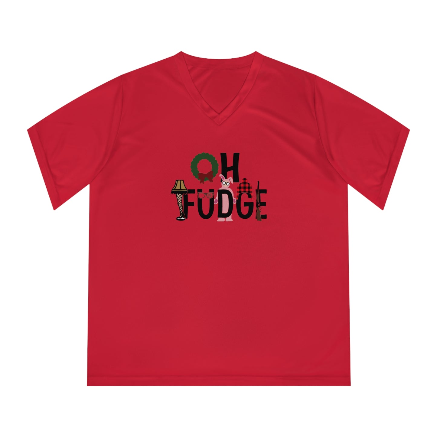 A Christmas Story "Oh Fudge" Ladies Competitor Tee