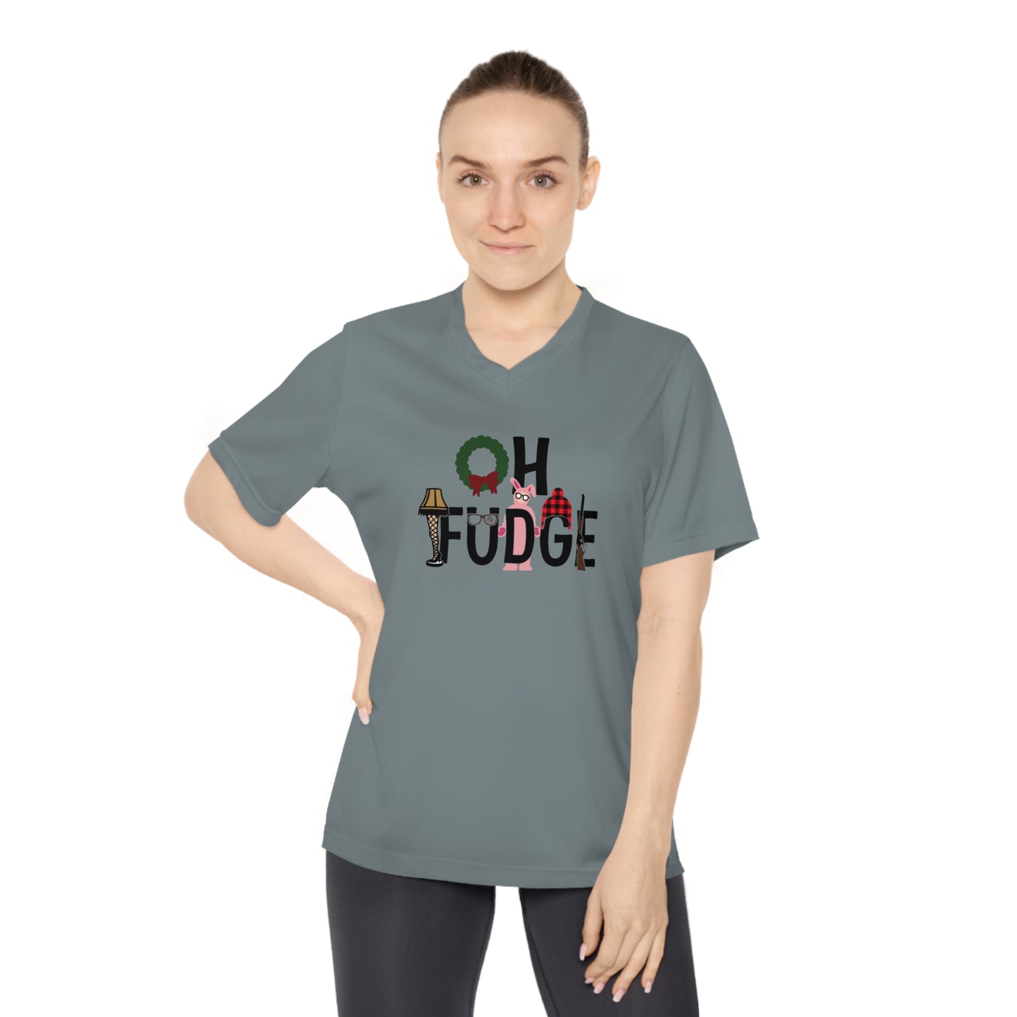A Christmas Story "Oh Fudge" Ladies Competitor Tee