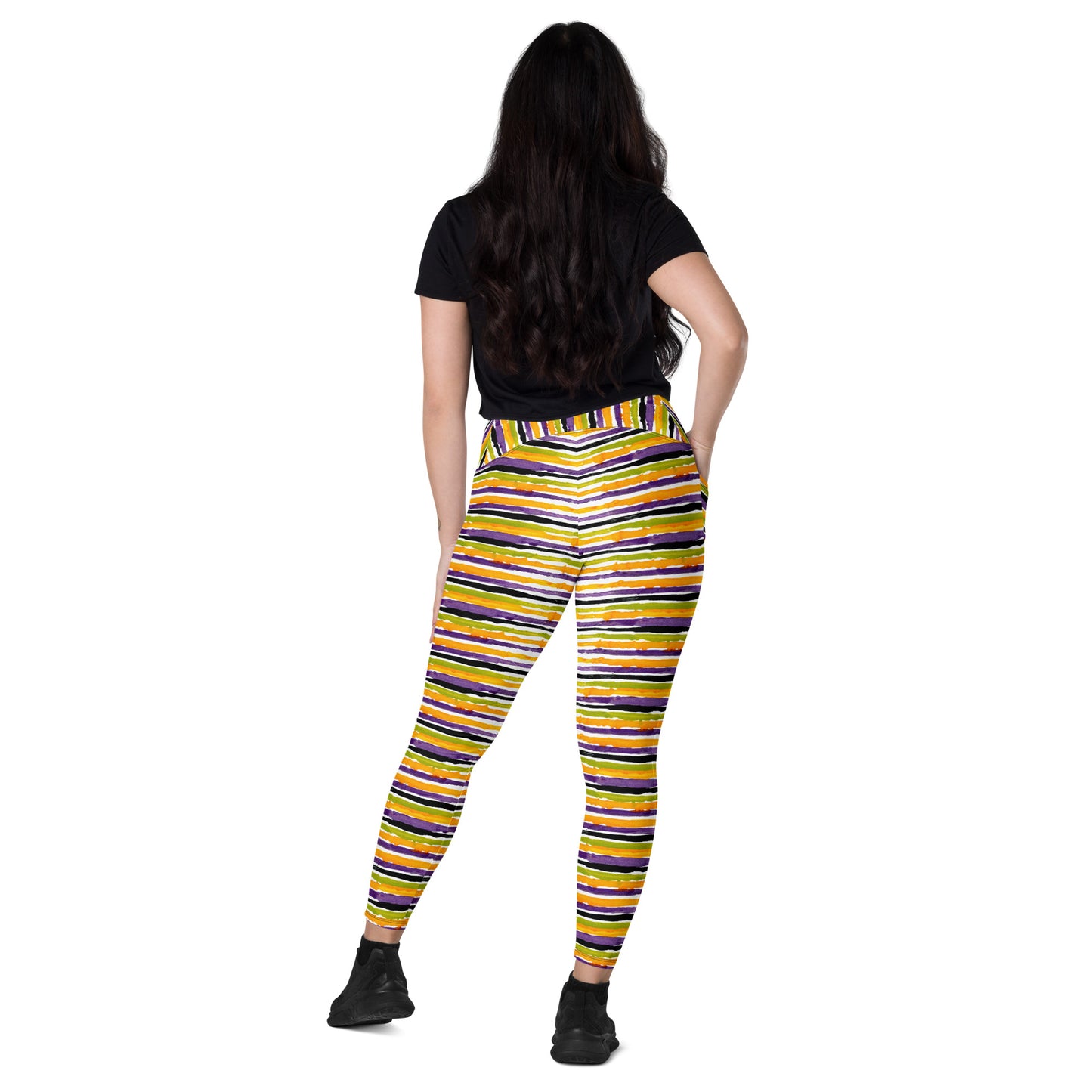 Gravedigger Stripe Leggings with pockets