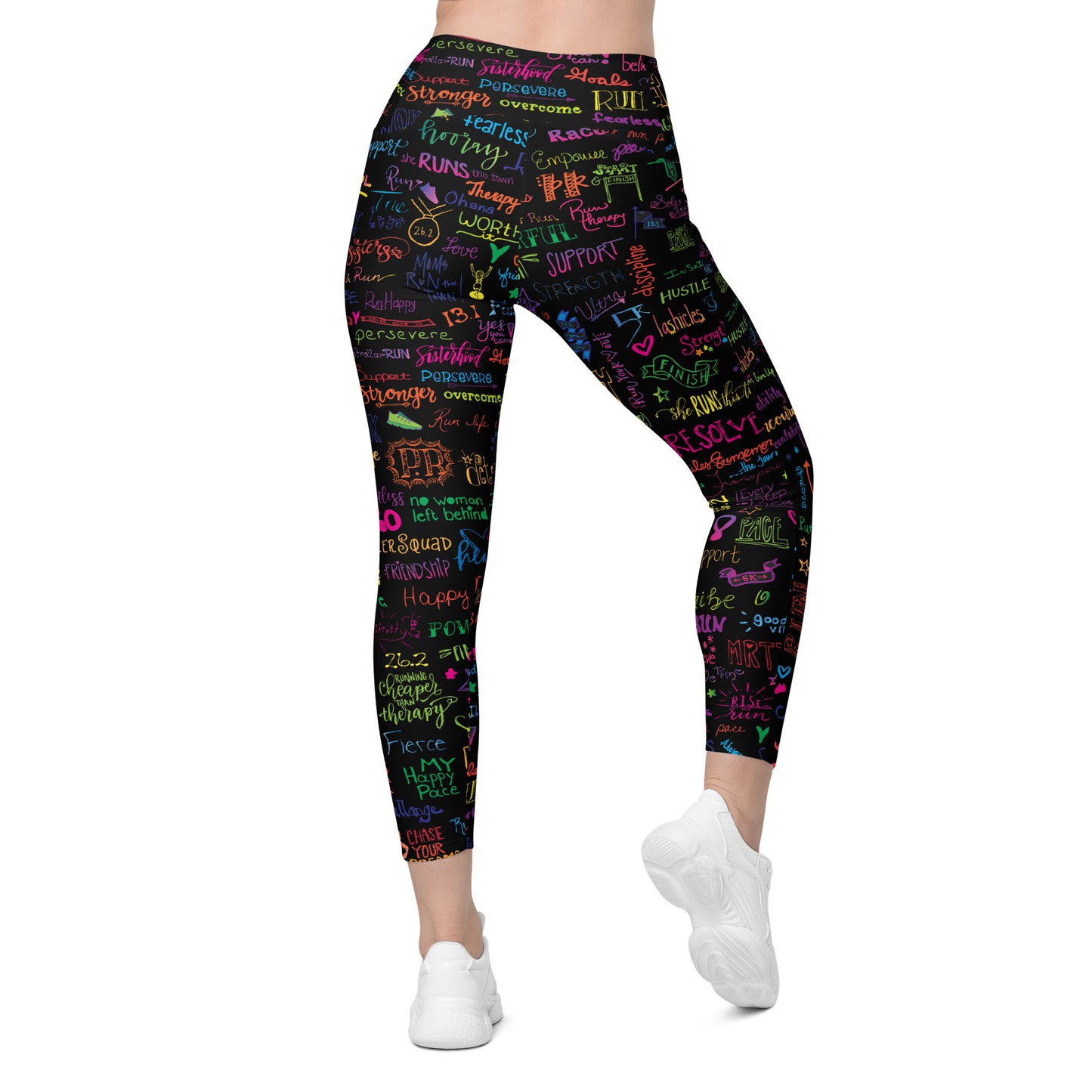 A Positive Note Leggings with Pockets