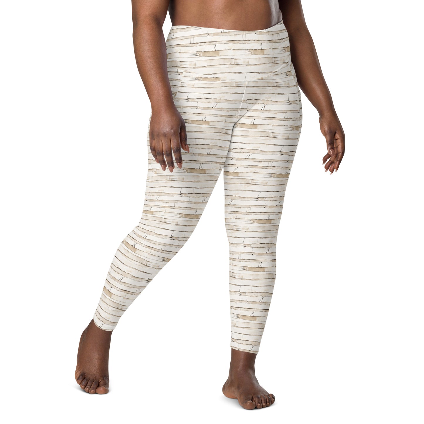 Mummy Wrapped Leggings with Pockets