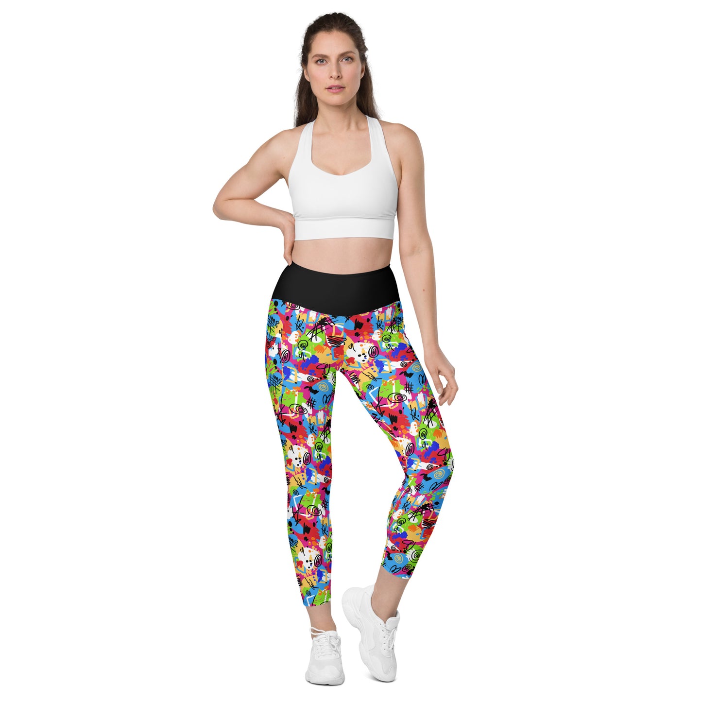 Weird Barbie Full Weird Leggings with Pockets