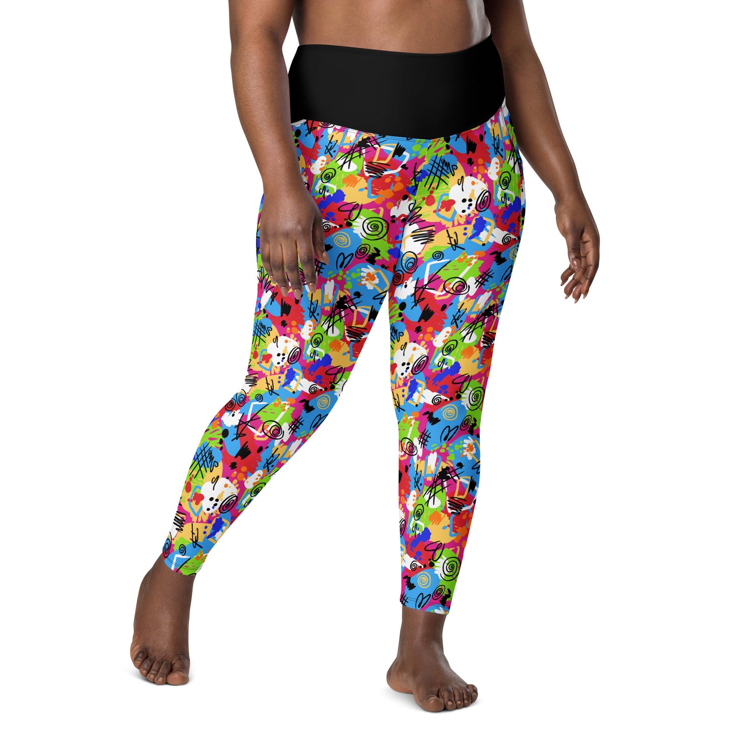 Weird Barbie Full Weird Leggings with Pockets