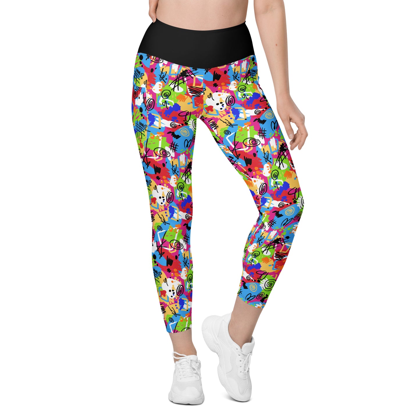 Weird Barbie Full Weird Leggings with Pockets