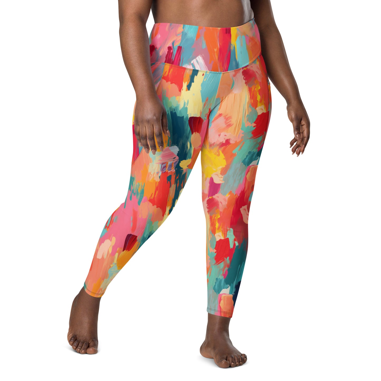 Brush of Luck Leggings with Pockets