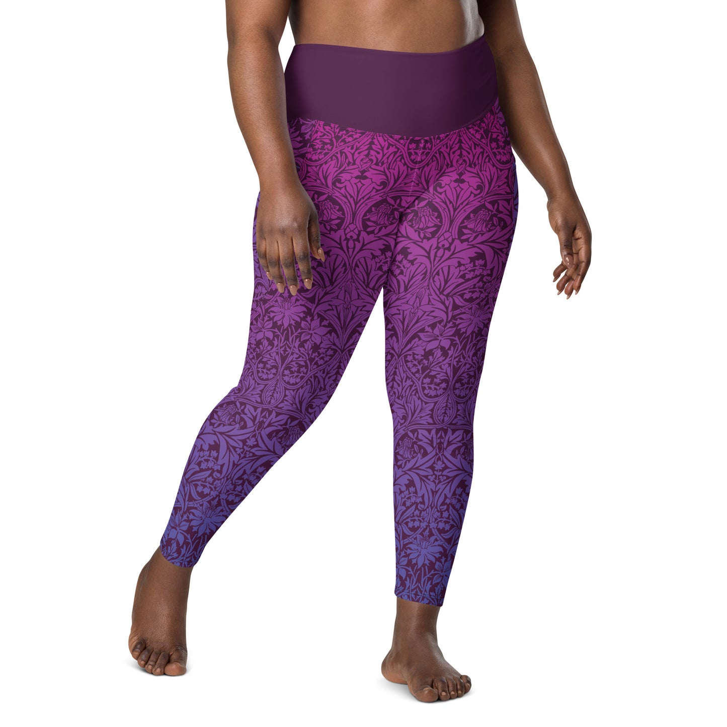 Plum Pacer Leggings with Pockets