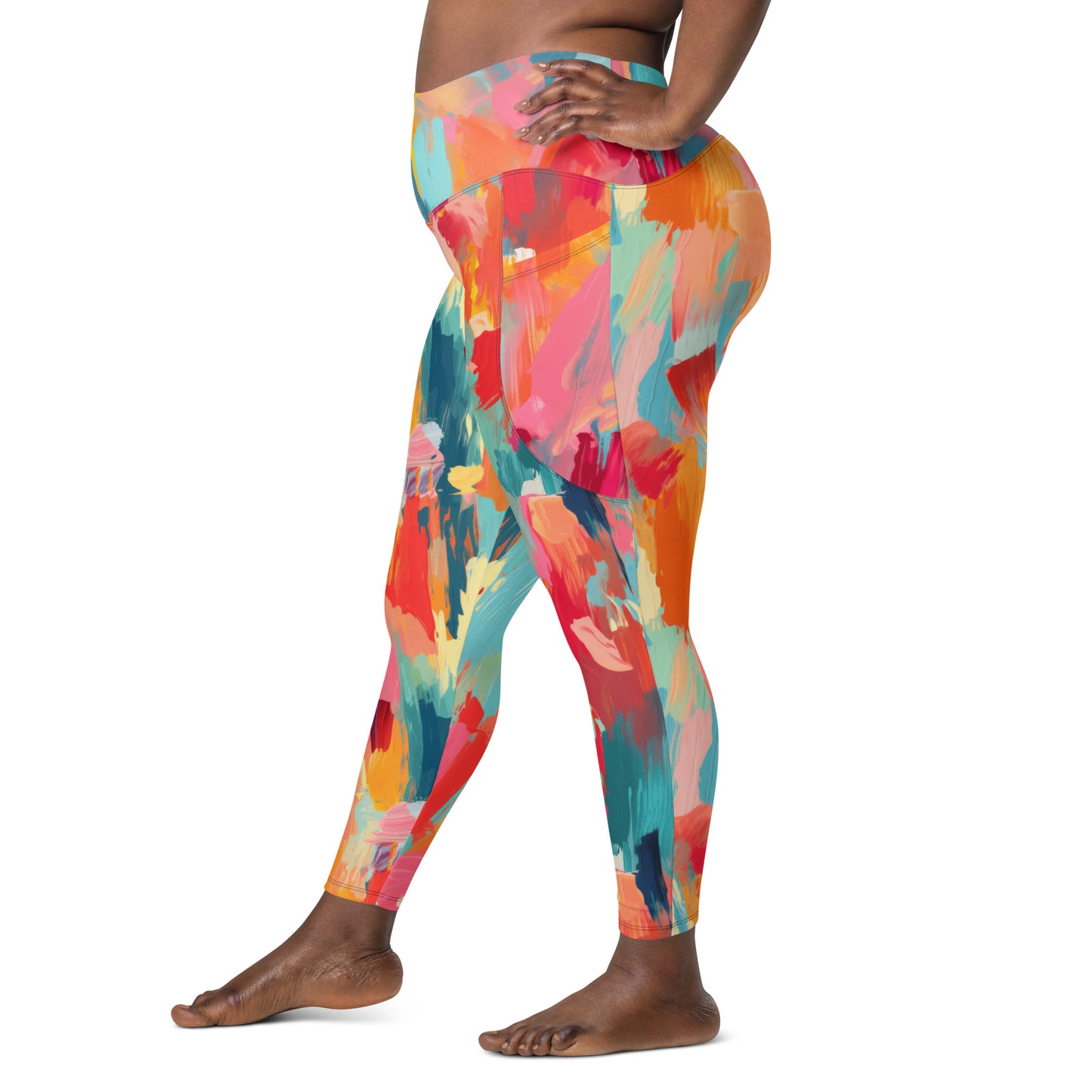 Brush of Luck Leggings with Pockets