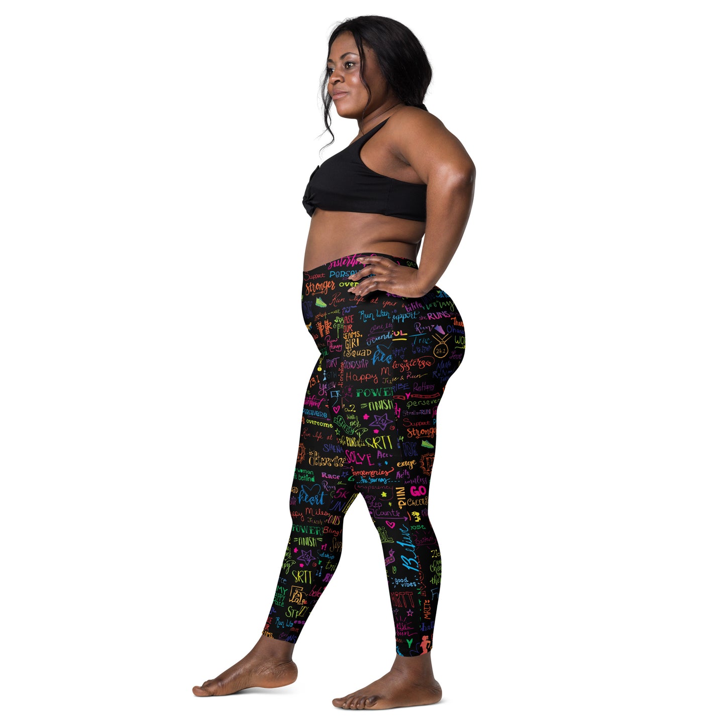 A Positive Note Leggings with Pockets