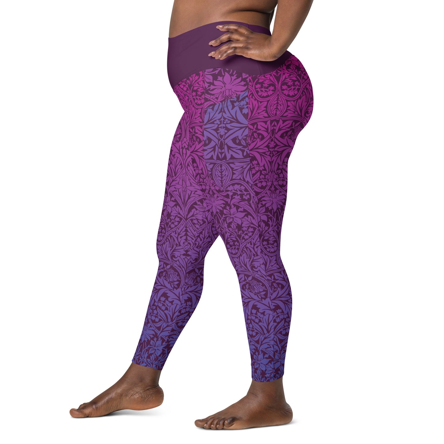 Plum Pacer Leggings with Pockets