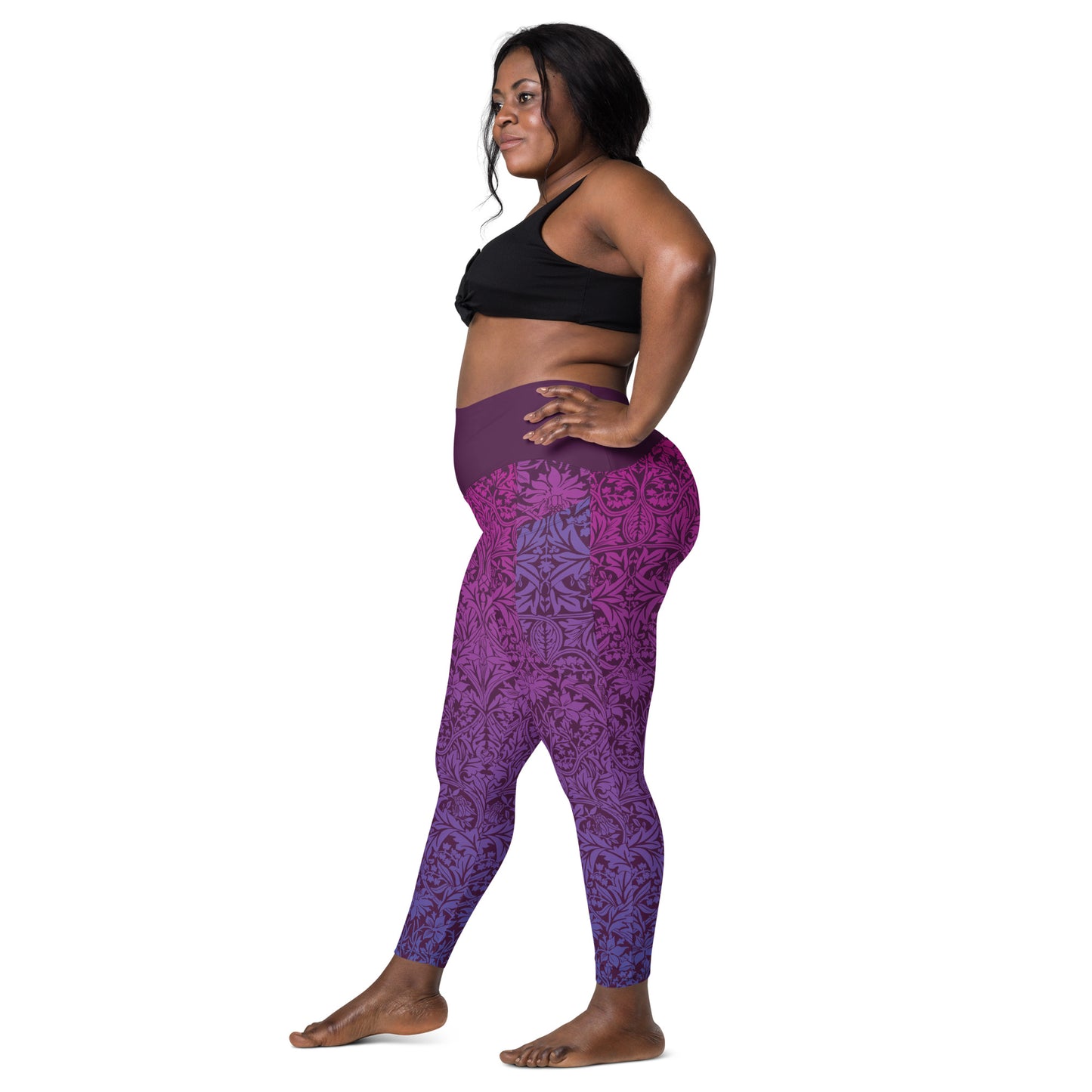 Plum Pacer Leggings with Pockets