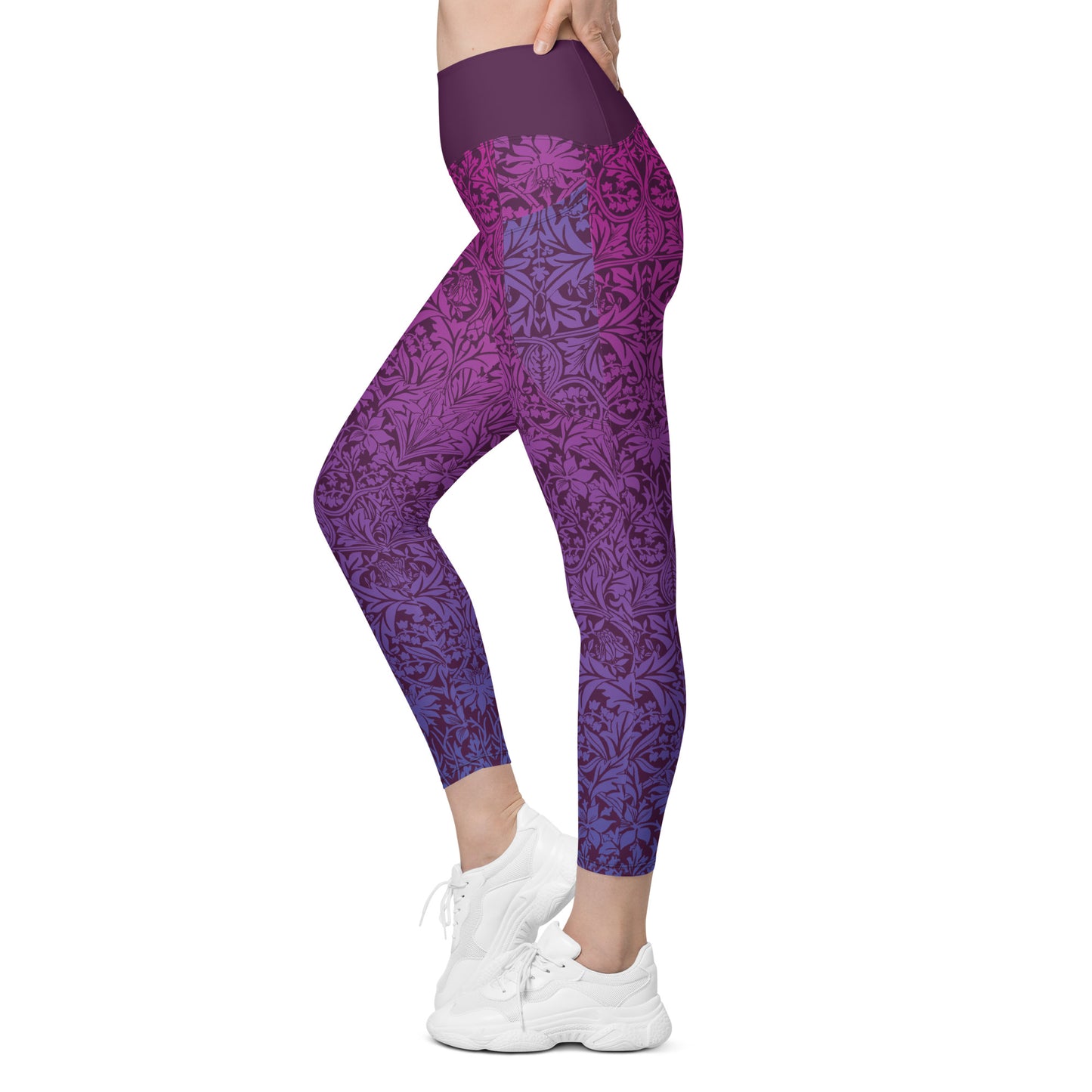 Plum Pacer Leggings with Pockets
