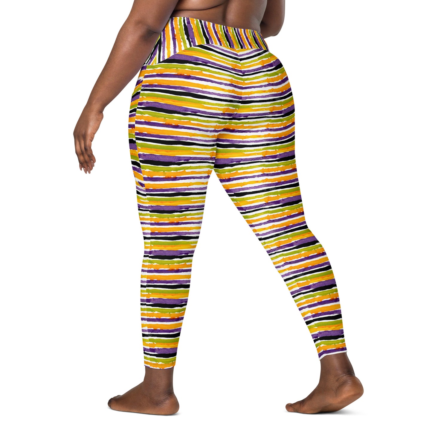 Gravedigger Stripe Leggings with pockets