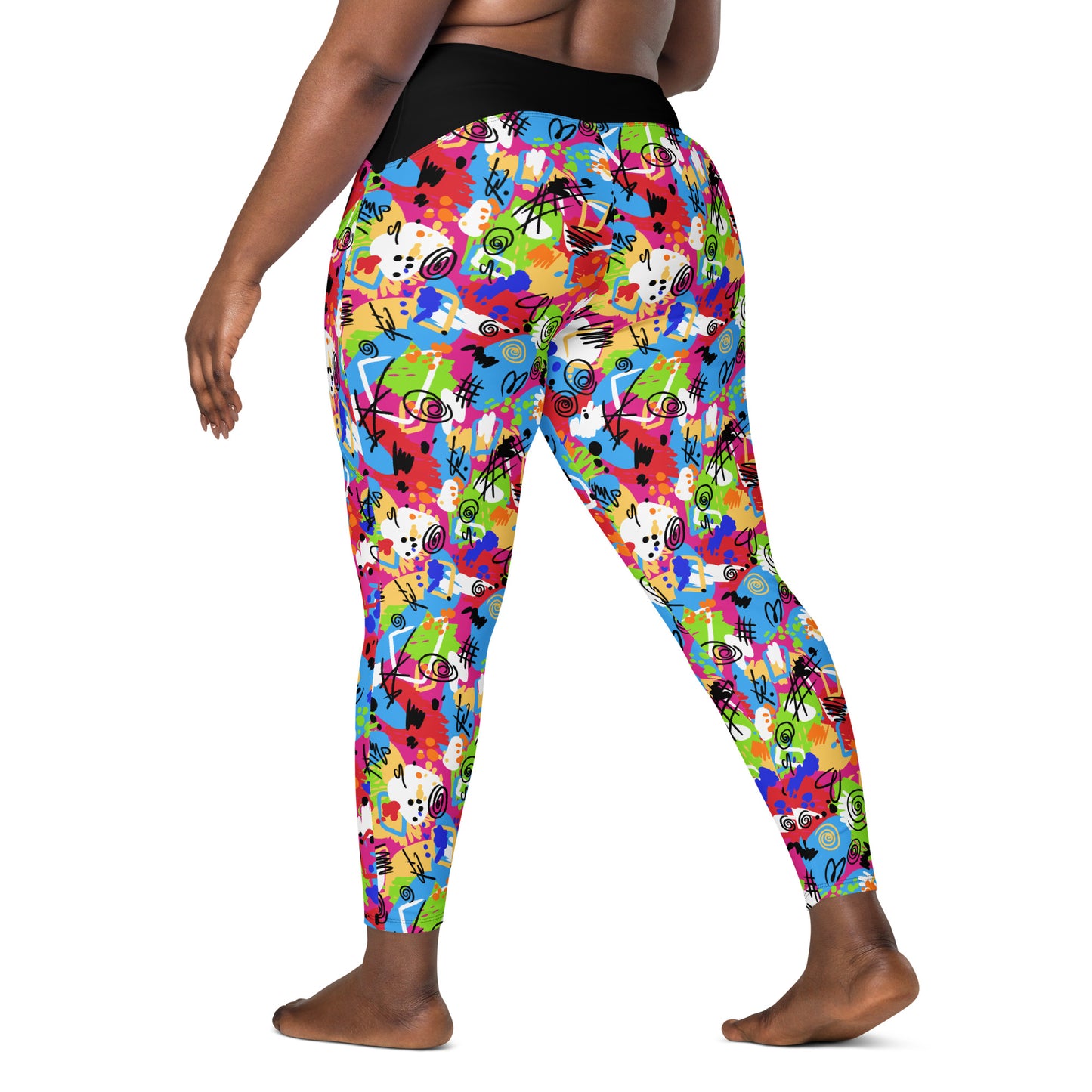 Weird Barbie Full Weird Leggings with Pockets
