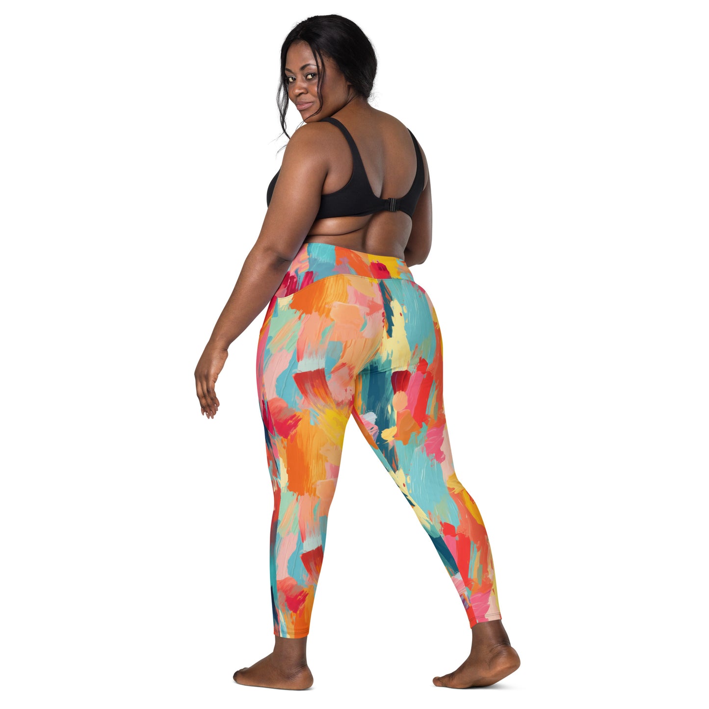 Brush of Luck Leggings with Pockets