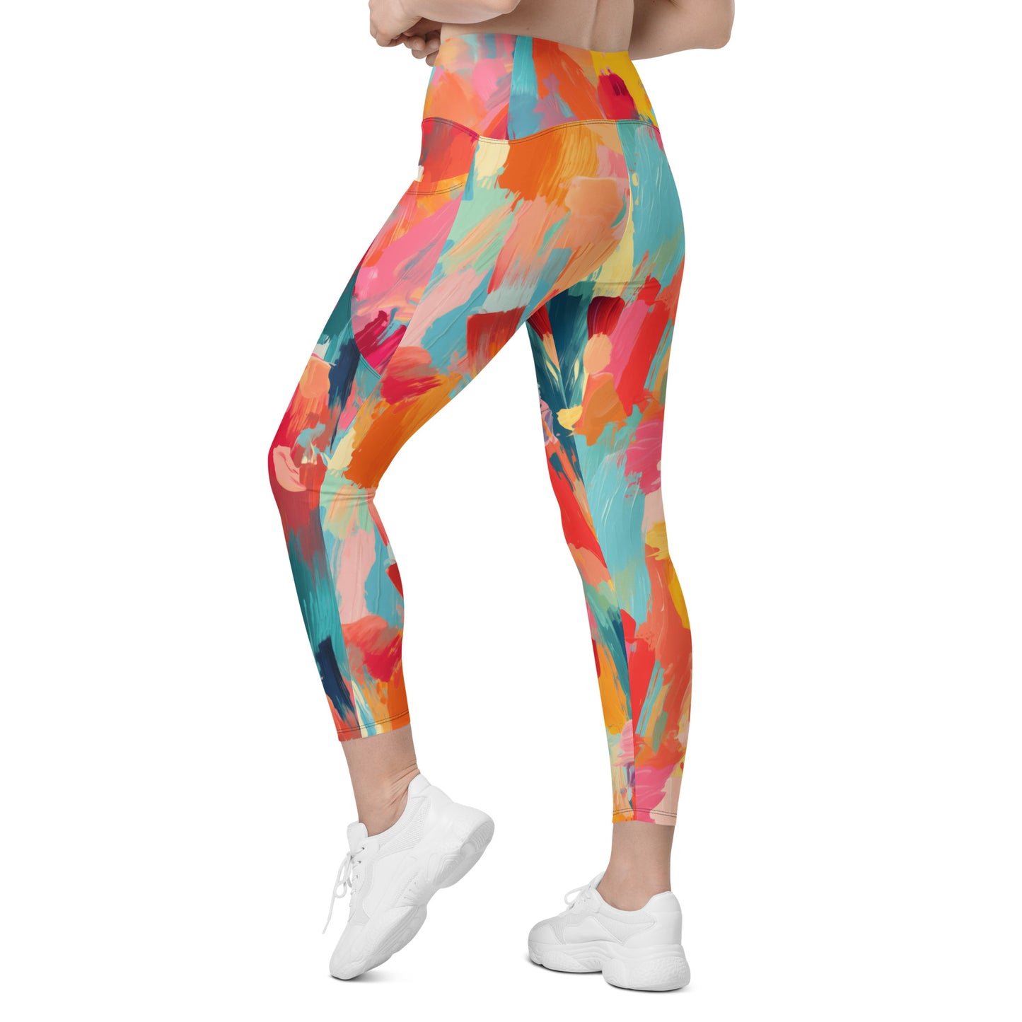 Brush of Luck Leggings with Pockets