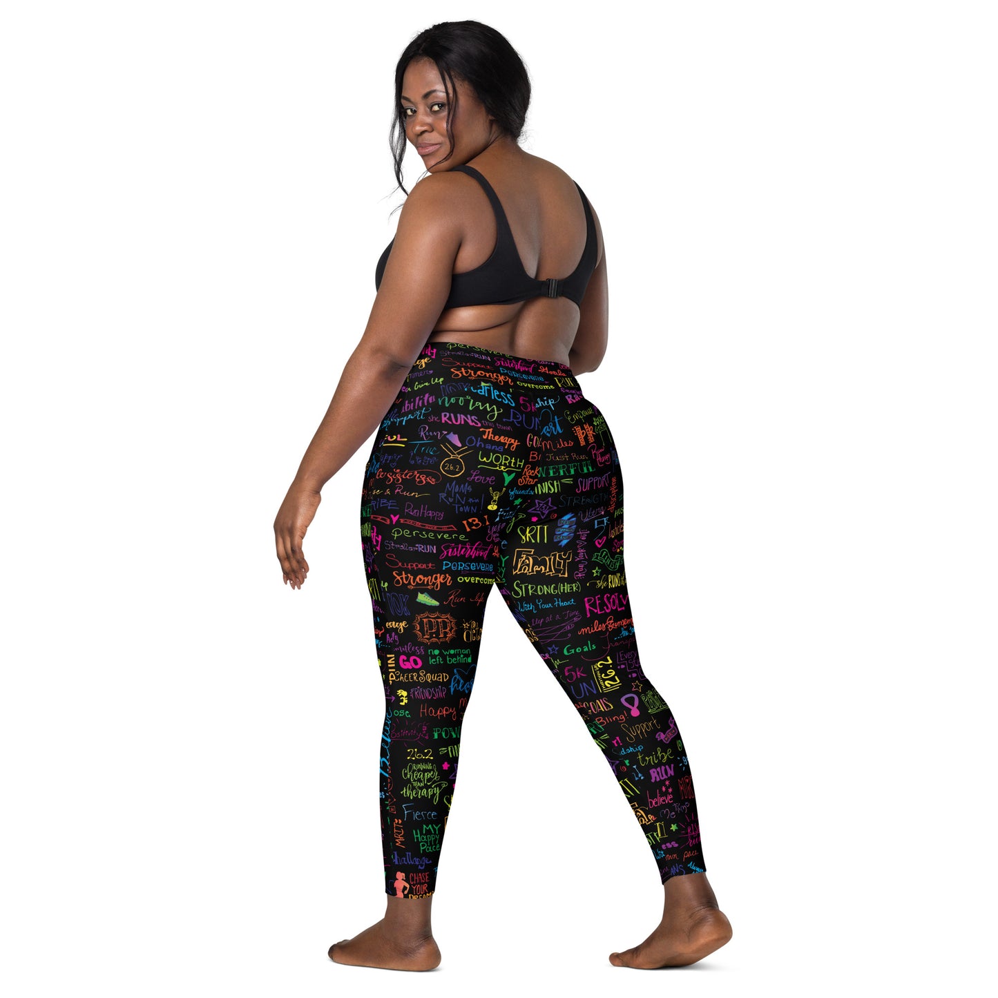 A Positive Note Leggings with Pockets