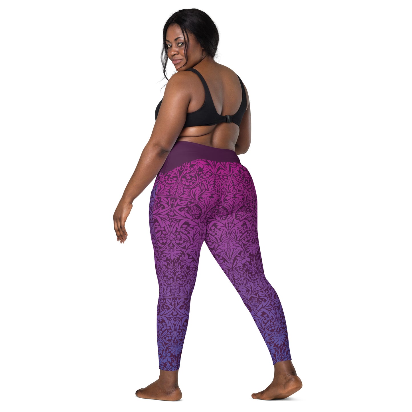 Plum Pacer Leggings with Pockets
