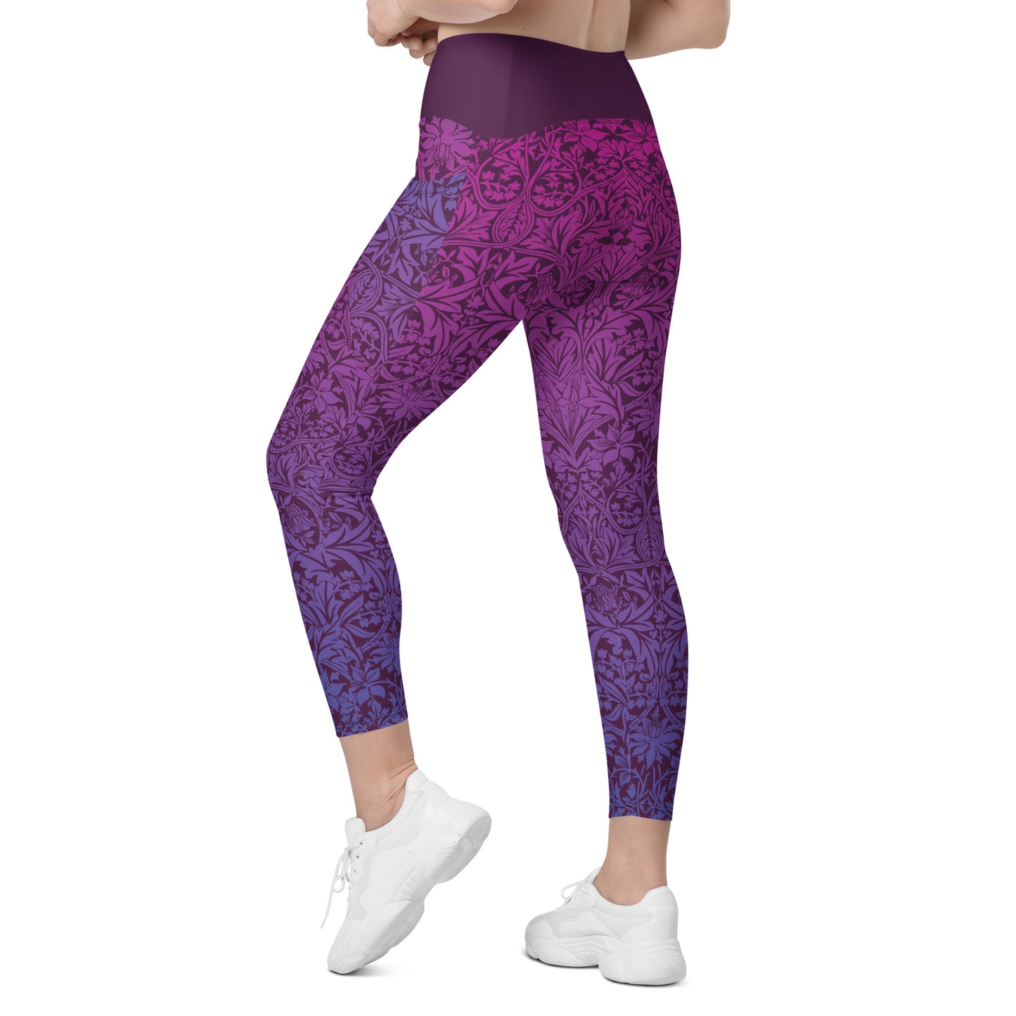 Plum Pacer Leggings with Pockets