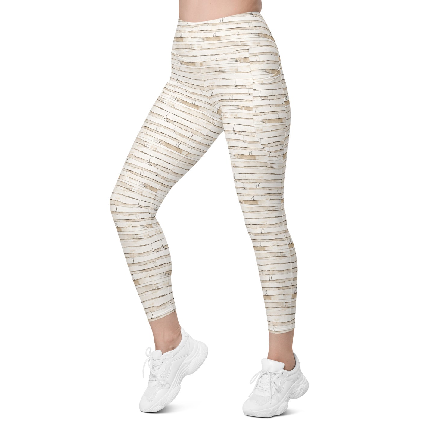 Mummy Wrapped Leggings with Pockets