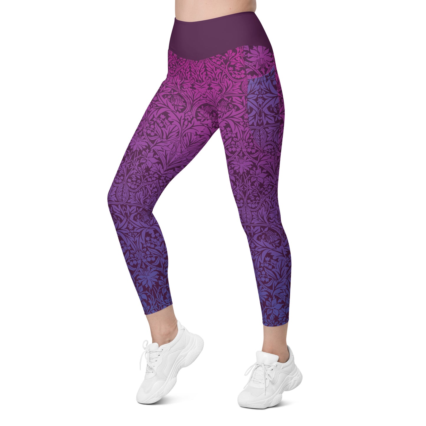 Plum Pacer Leggings with Pockets