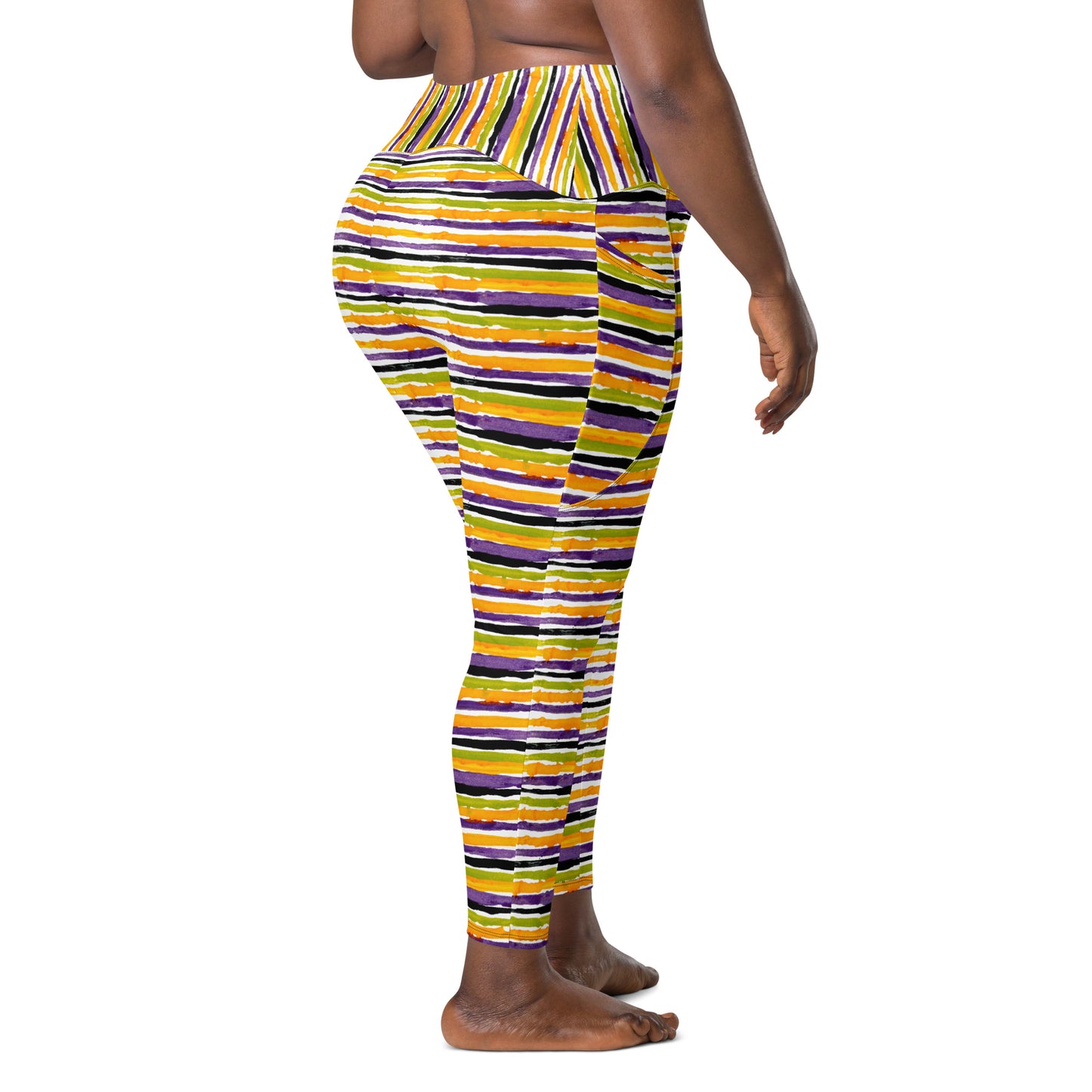 Gravedigger Stripe Leggings with pockets