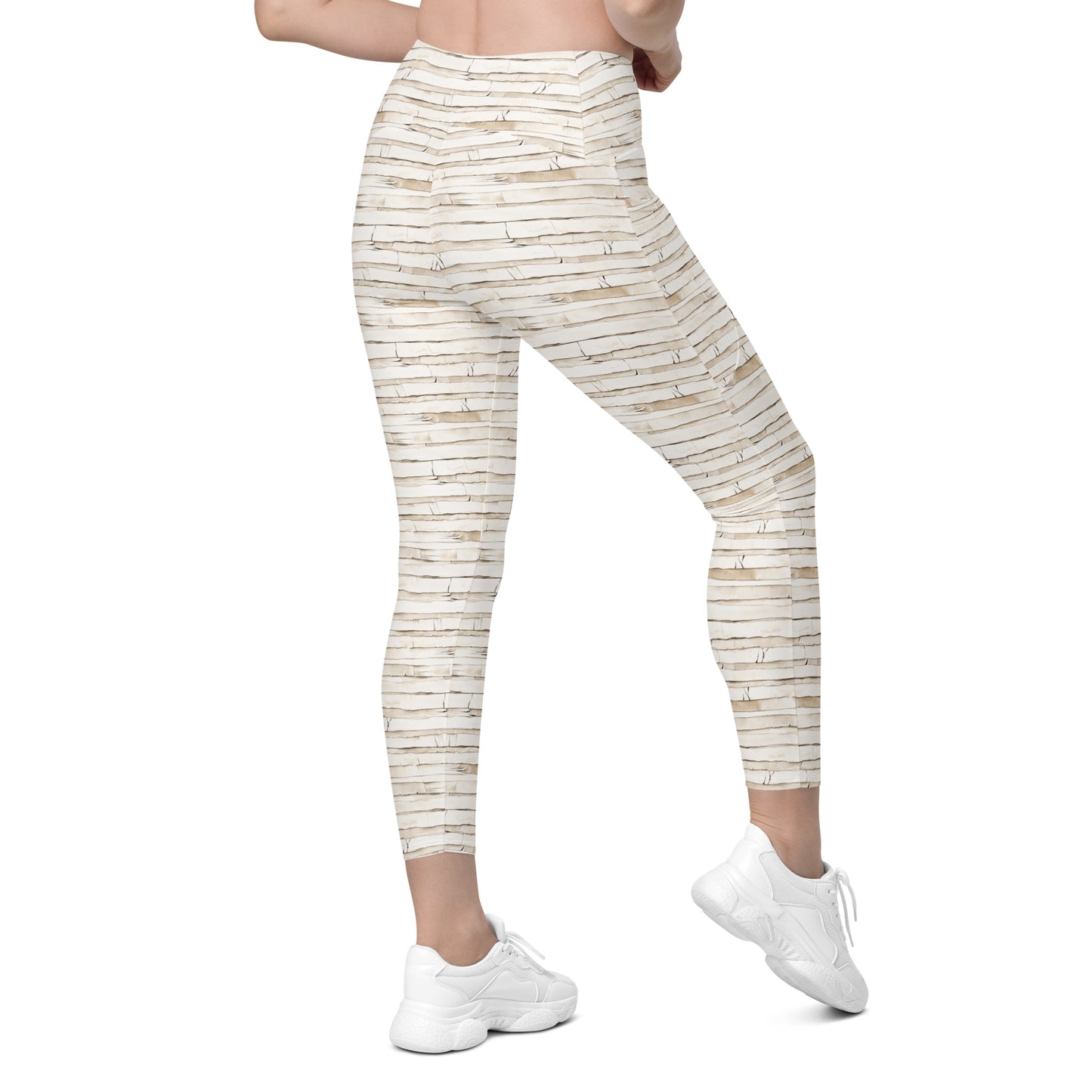 Mummy Wrapped Leggings with Pockets