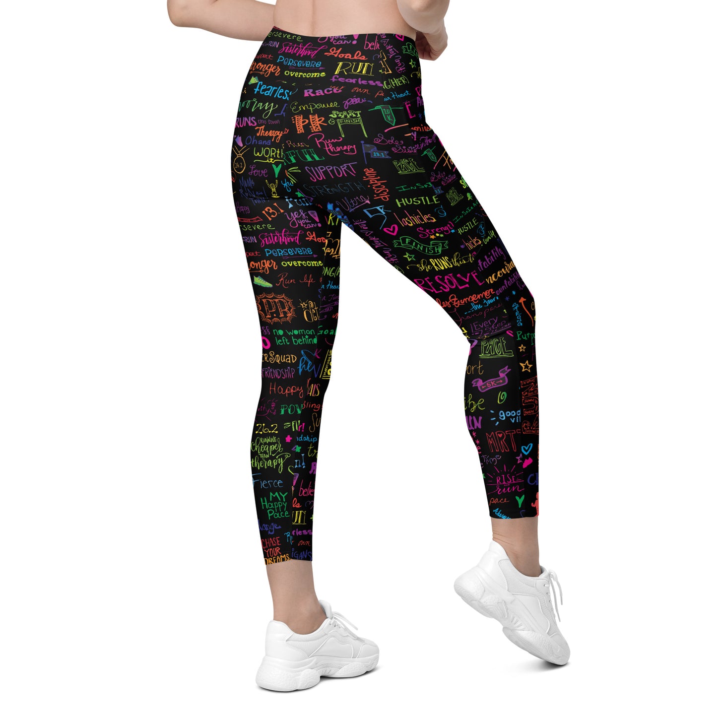 A Positive Note Leggings with Pockets