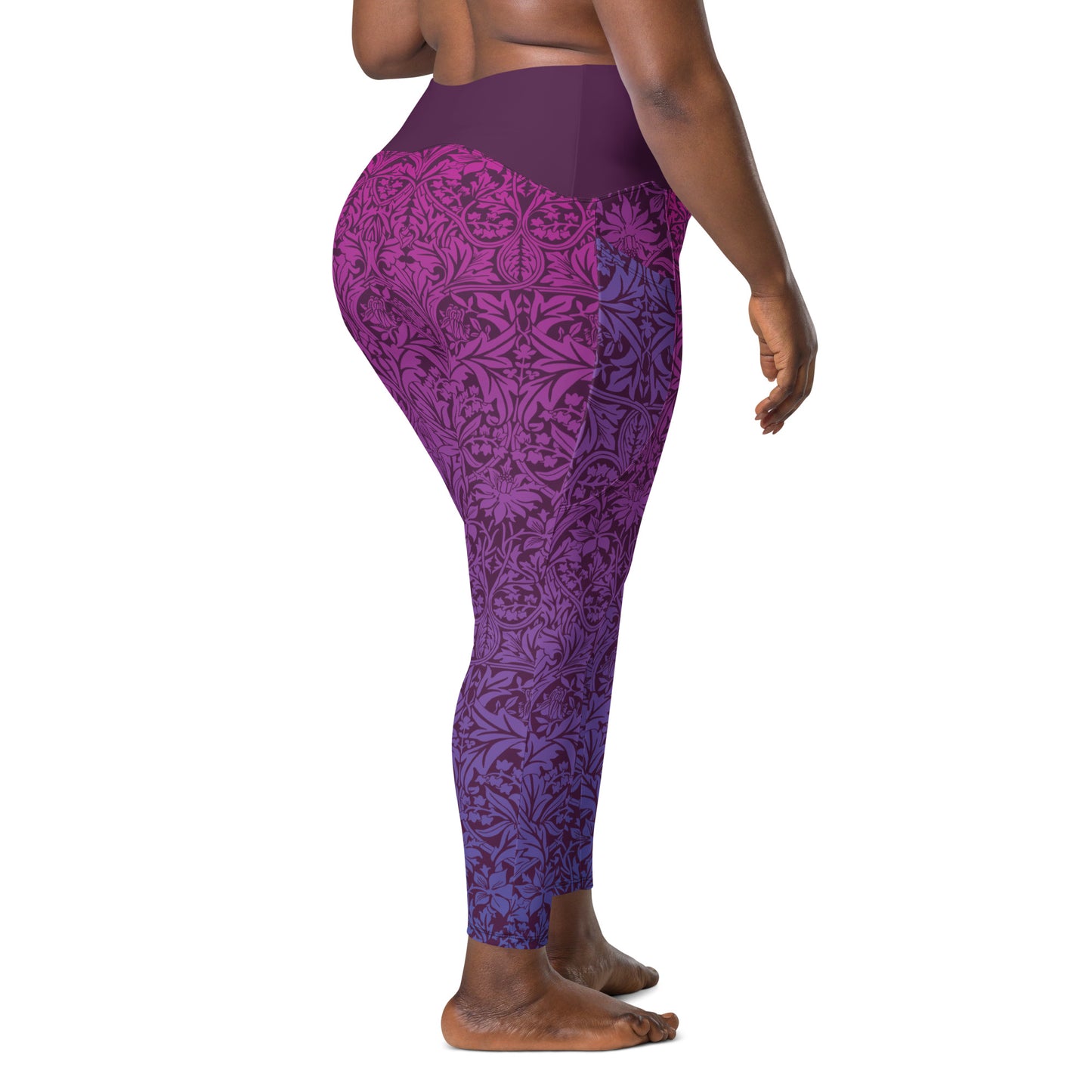 Plum Pacer Leggings with Pockets