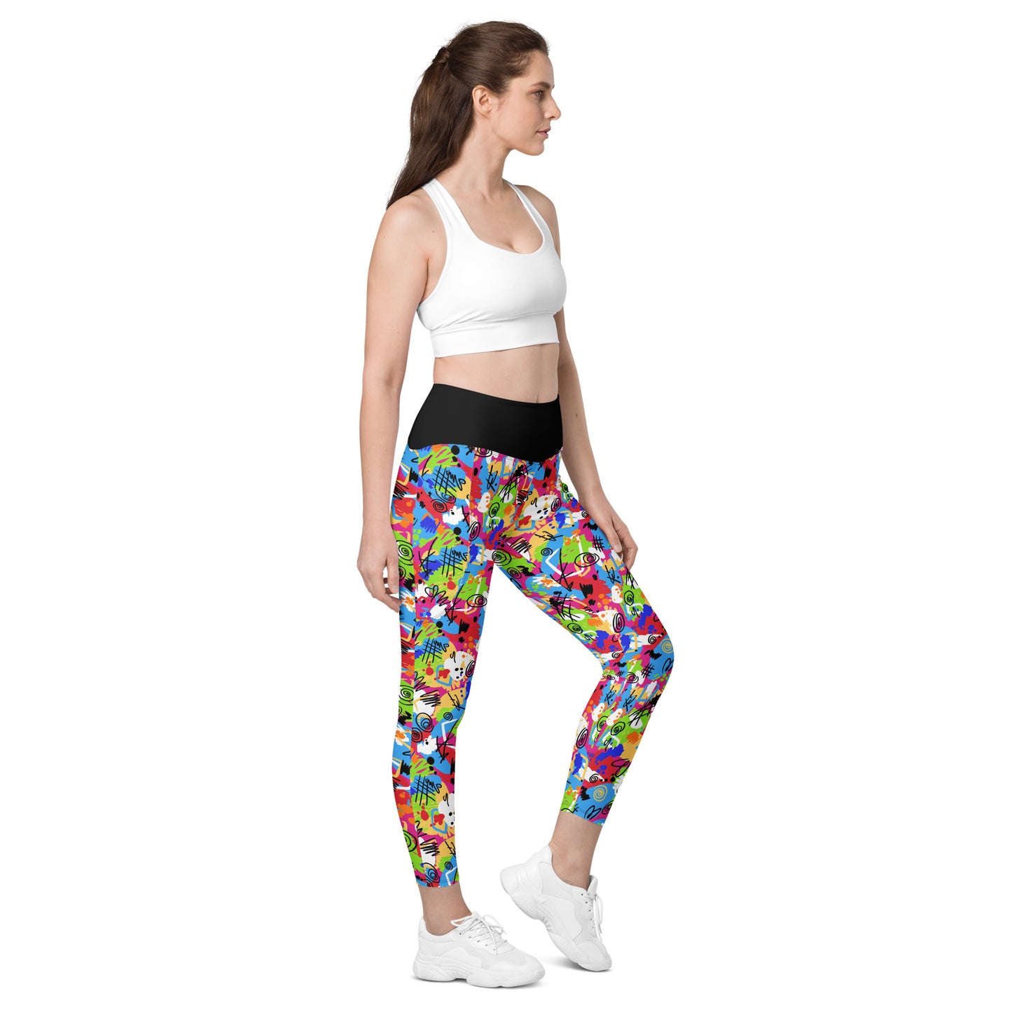 Weird Barbie Full Weird Leggings with Pockets
