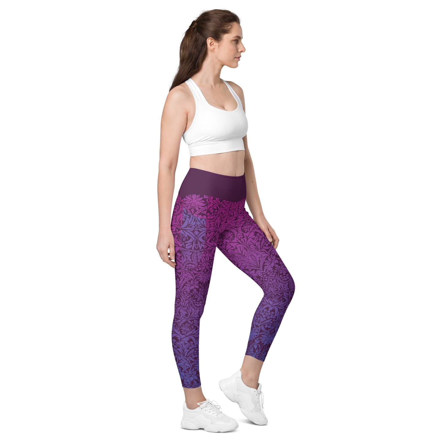 Plum Pacer Leggings with Pockets