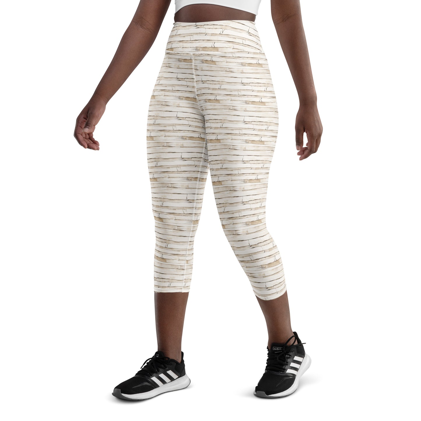 Mummy Wrap Yoga Capri Leggings