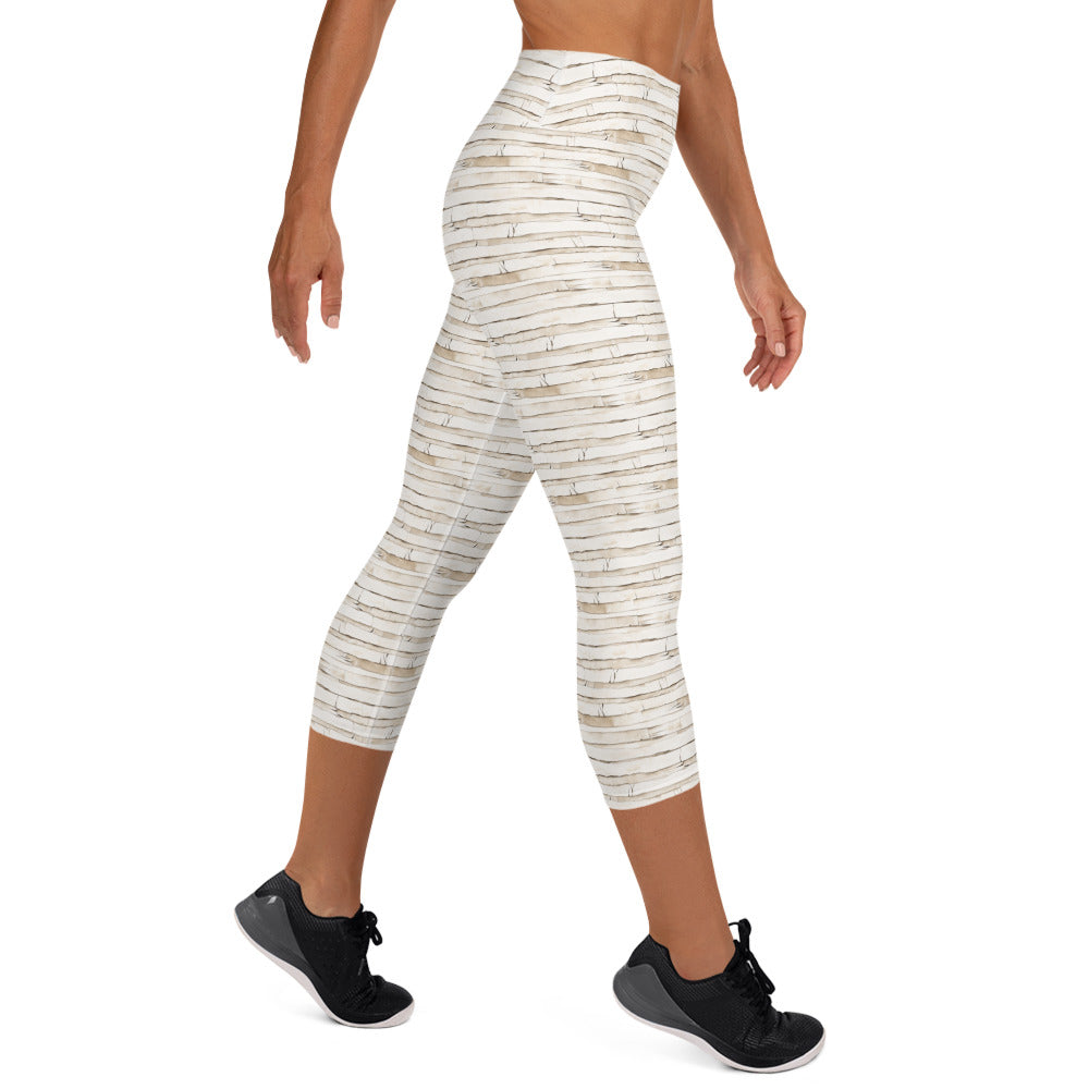 Mummy Wrap Yoga Capri Leggings