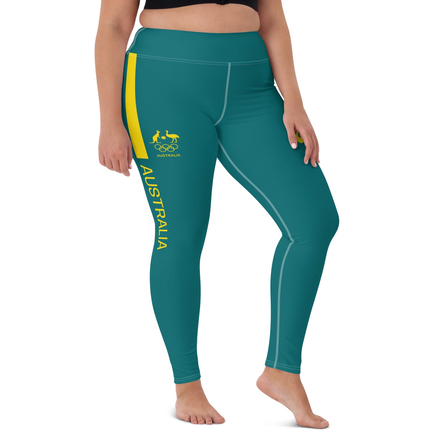 Australian Break Dancer Raygun Costume Leggings