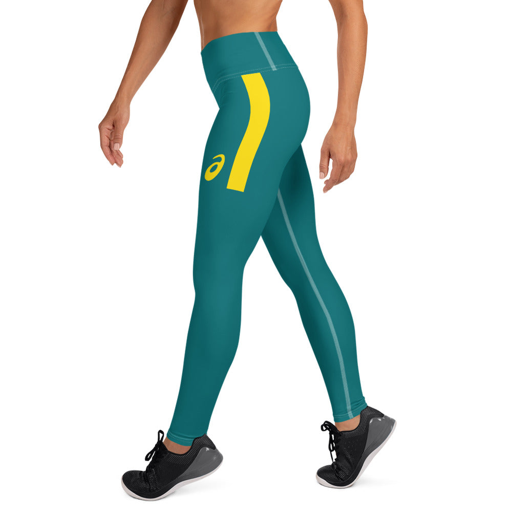 Australian Break Dancer Raygun Costume Leggings
