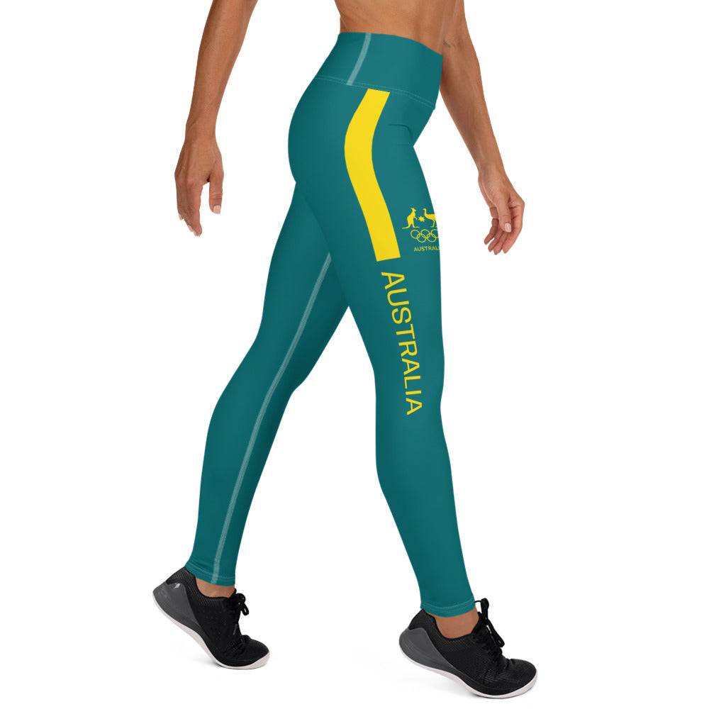 Australian Break Dancer Raygun Costume Leggings