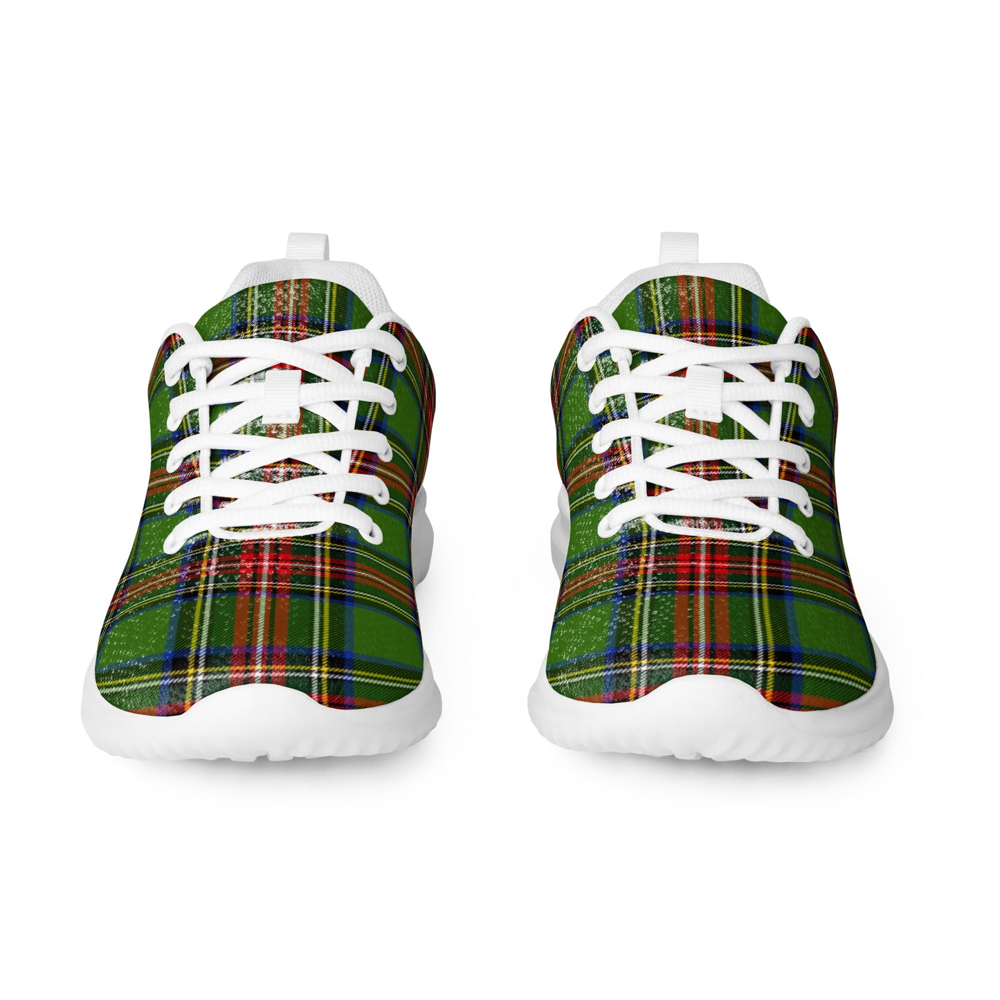 Plaid Power Women’s Athletic Shoes