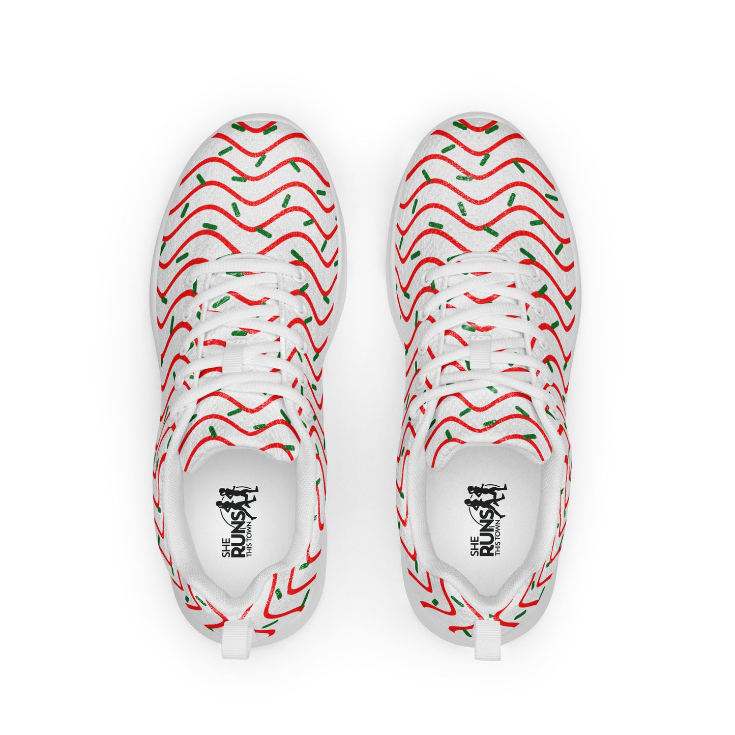Christmas Tree Cake Women’s Athletic Shoes