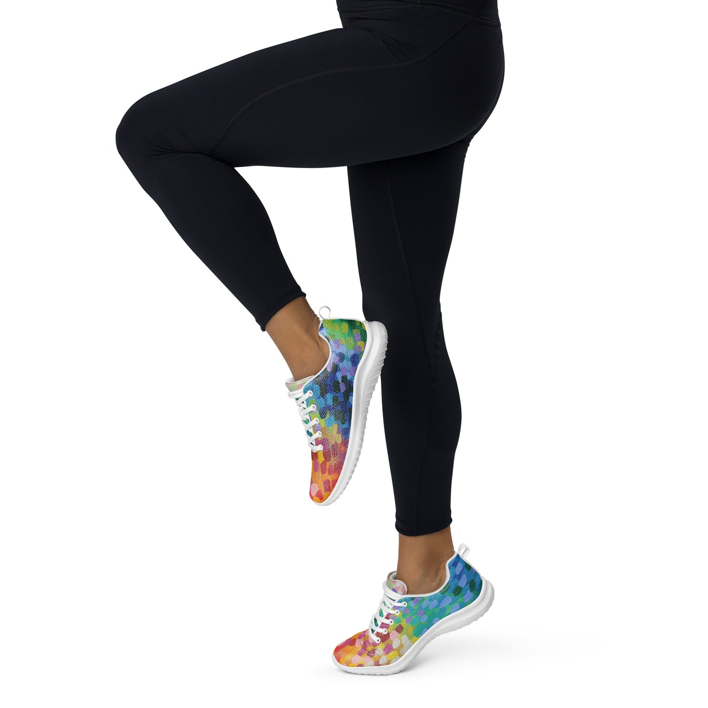 Colorful Confetti Women’s Athletic Shoes