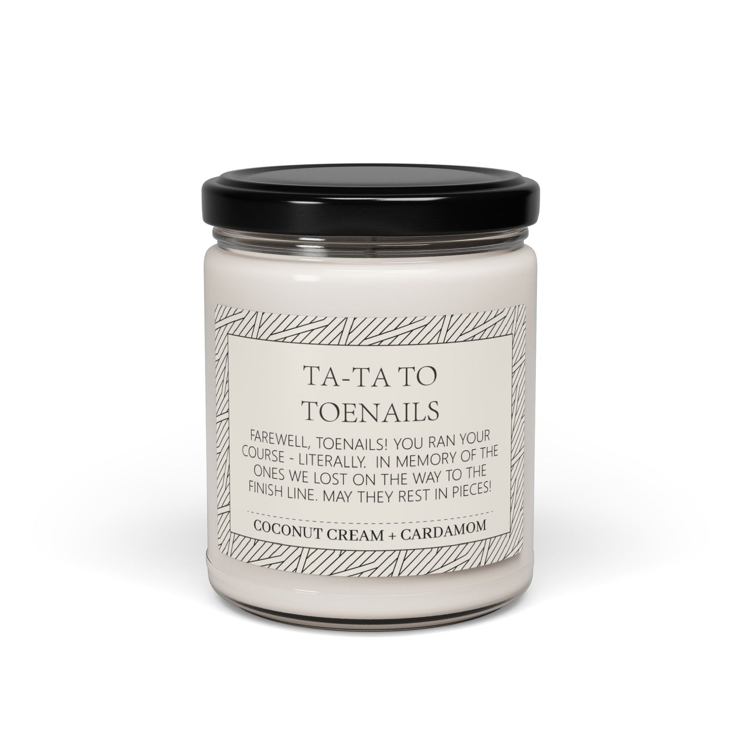 Ta-Ta to Toenails - Scented Soy Candle, 9oz