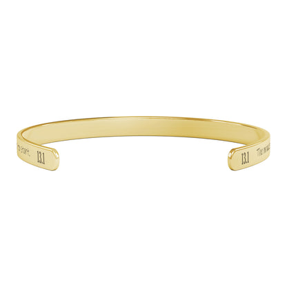 13.1 Courage to Start Cuff Bracelet