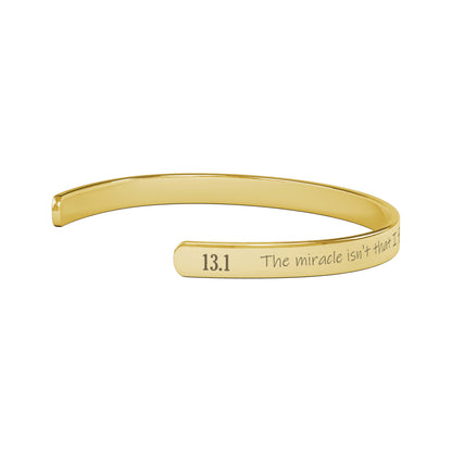13.1 Courage to Start Cuff Bracelet