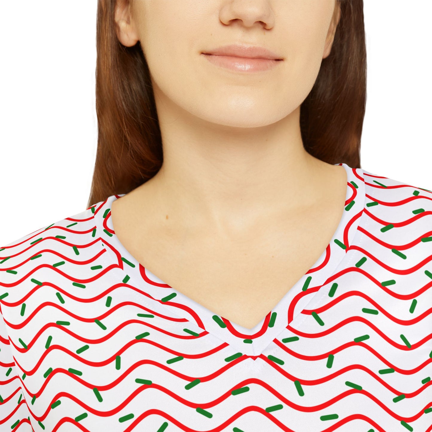 Little Debbie Christmas Tree Women's Long Sleeve Shirt
