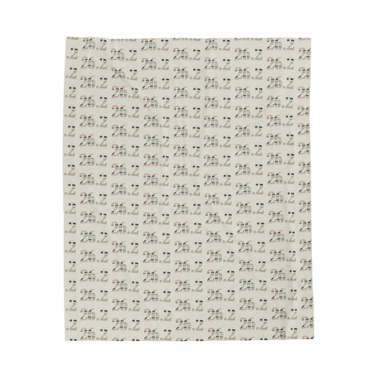 26.2 Easy Strides Velveteen Plush Blanket