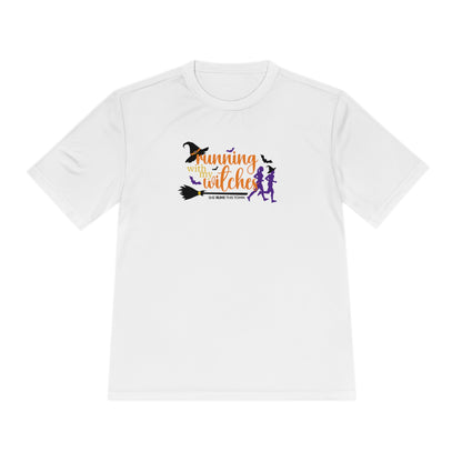Running With My Witches  Unisex Moisture Wicking Tee